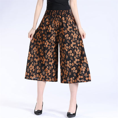 ❤️【M-5XL】Pantalones holgados estampados de cintura alta nuevos de 2026