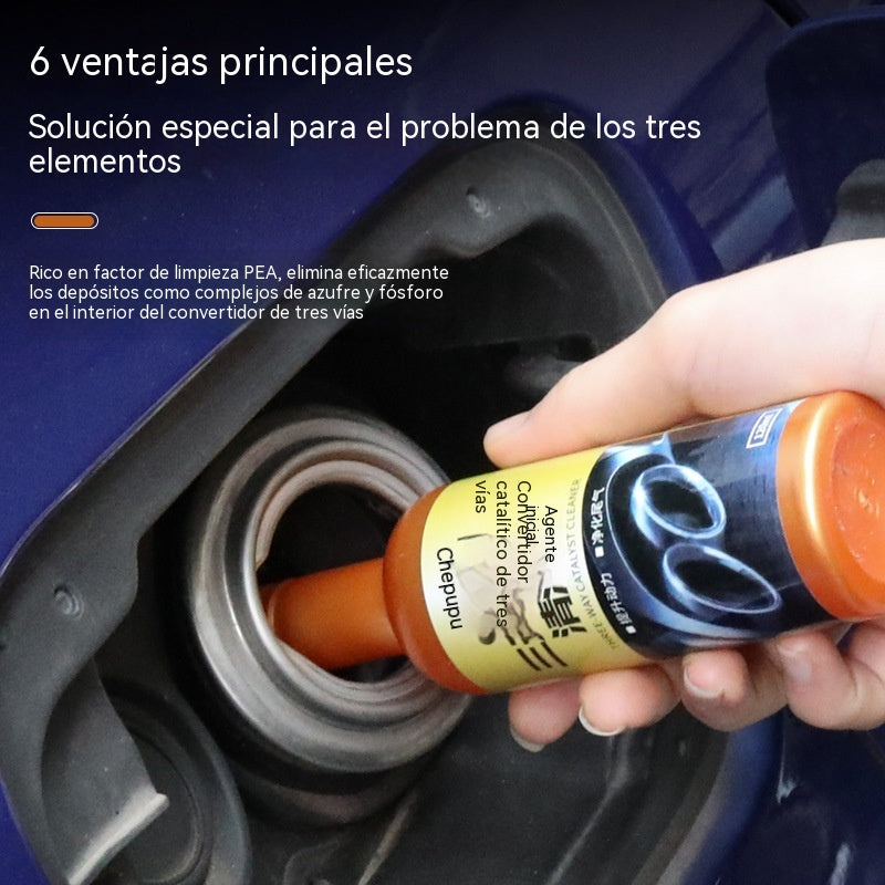 【4 botellas】🚗Limpiador de convertidor catalítico para automóviles, limpiador de combustible para motor🧼jk)