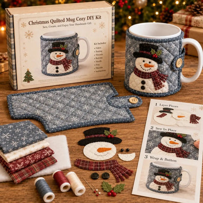 Kit creativo de bricolaje para fundas de taza de tela