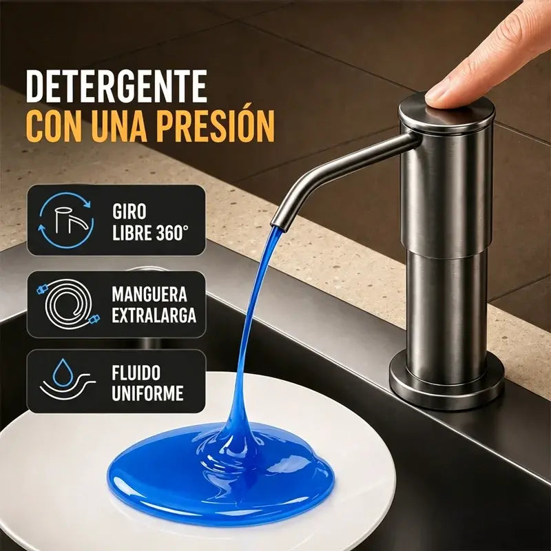 🧼 ¡El dispensador que hará tu cocina mucho más práctica!