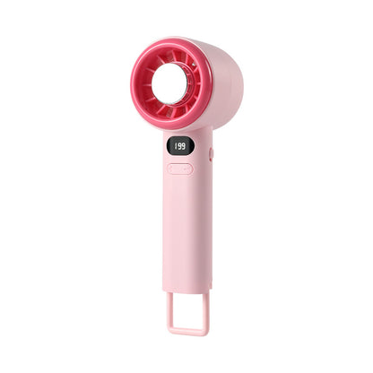 Ventilador de refrigeración portátil con pantalla digital de 199 velocidades