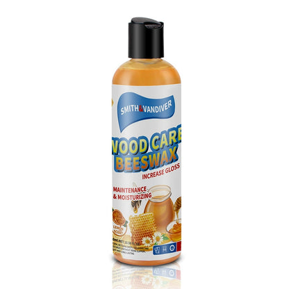 Crema de cera de abeja natural de alta eficacia para pulir y limpiar madera.