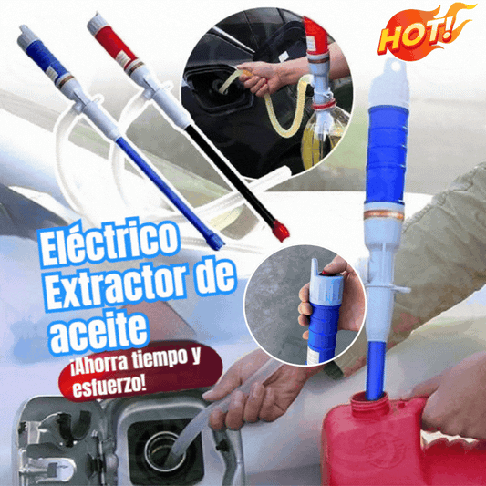 Bomba de líquido eléctrica multifuncional: Funcionamiento con un solo botón, compatible con gasolina, diésel y agua.