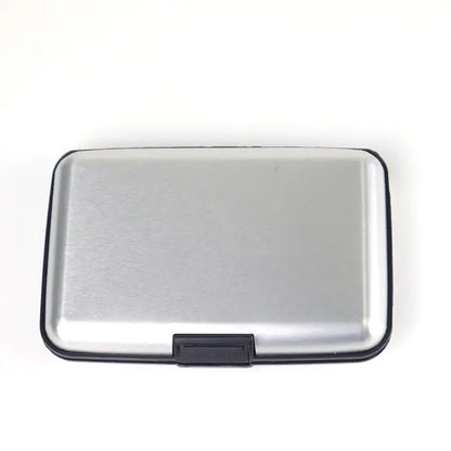 🔥【compre uno y llévese otro gratis】2 piezas 24 euros💼 Mini Estuche de Aluminio para Tarjetas｜Compacto, Elegante y Resistente ✨