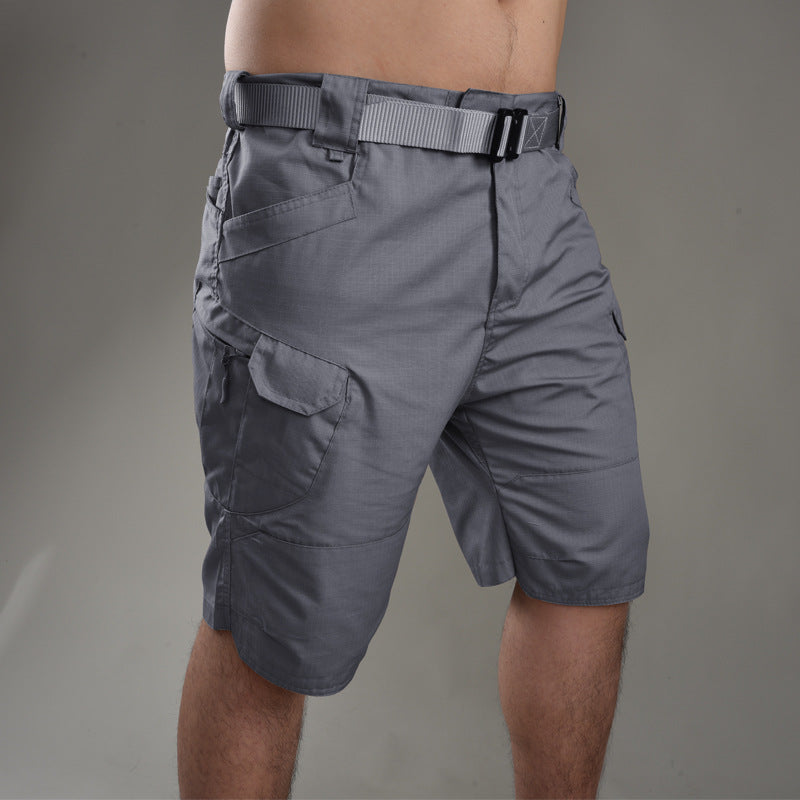 🔥【S-6XL】Pantalones cortos tácticos impermeables para exteriores para hombre❤️ (40-105 kg)
