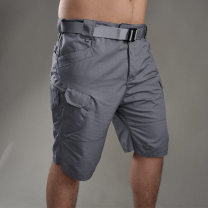 🔥【S-6XL】Pantalones cortos tácticos impermeables para exteriores para hombre❤️ (40-105 kg)