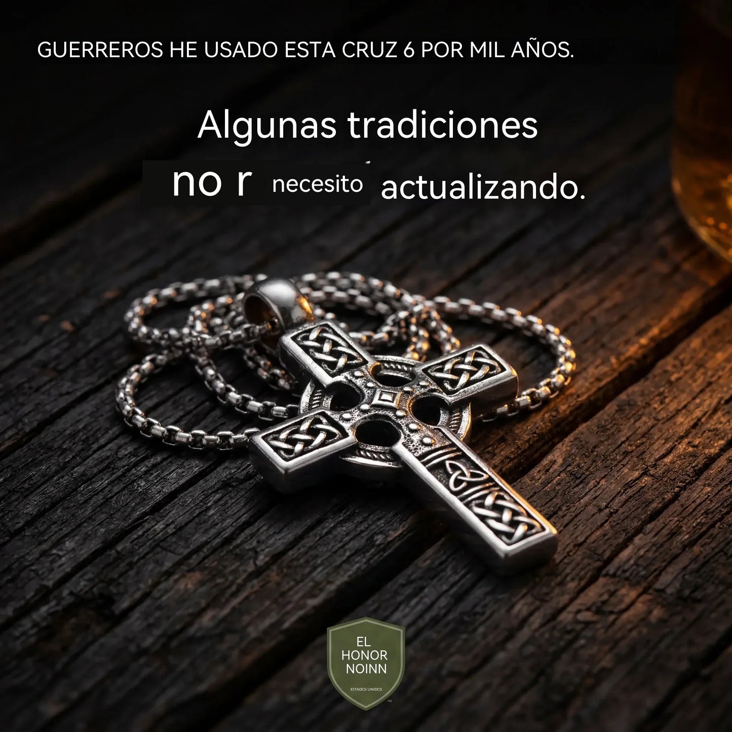🔥Compra 1 y llévate 1 gratis🔥✝️La Cruz del Guerrero