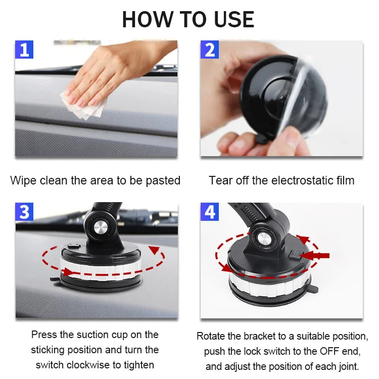 【30% OFF】🚗Soporte para teléfono para automóvil multifuncional, ¡puede soportar hasta 5 kg!