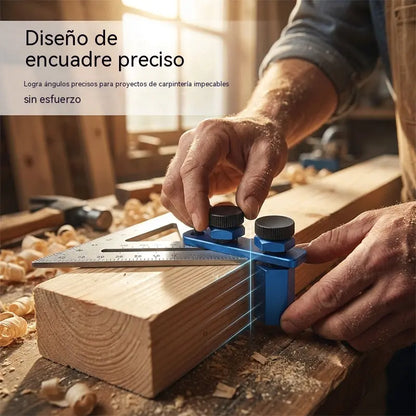 📐🛠️Clip auxiliar para regla de ángulo recto de carpintería