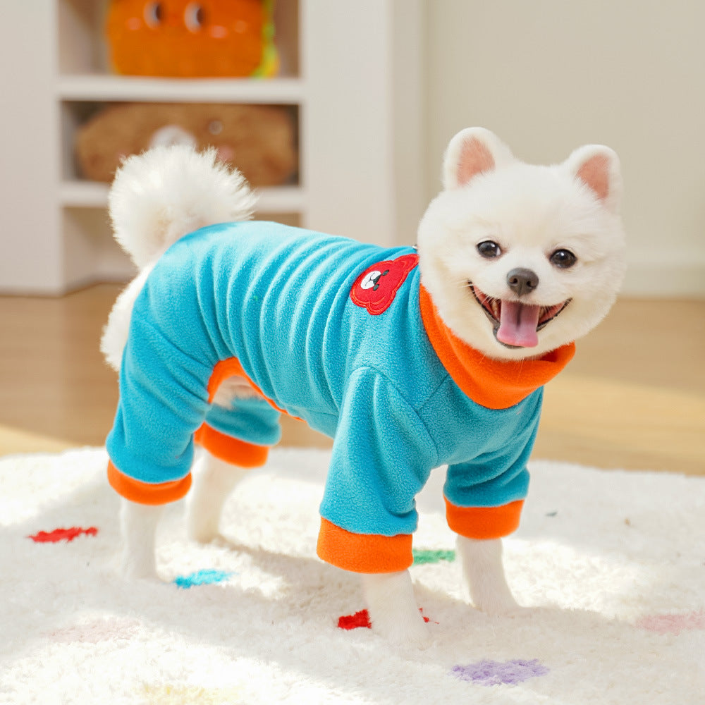 Chaquetas suaves, lindas y cálidas para perros y gatos, disponibles en dos estilos.