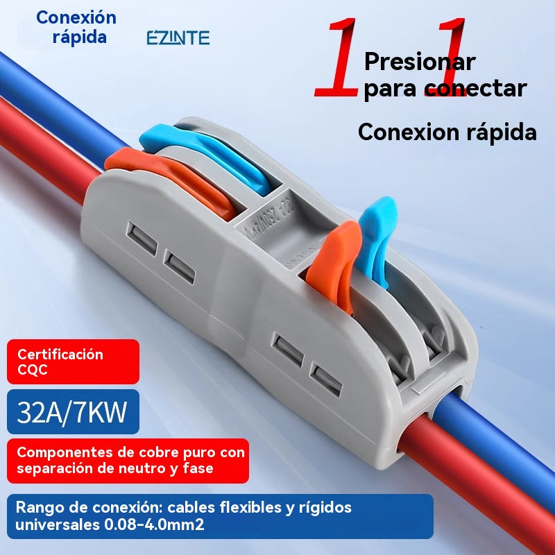 【50% OFF】🔥¡Reducción de precio promocional!⏳⏳【30 piezas】Conector de cable eléctrico multifuncional