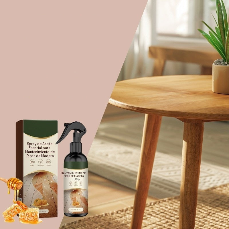 🏆 ¡Último día de la oferta especial! 🔥 Compra 1 y llévate 1 gratis 🎁 Spray de cera de abeja natural para el cuidado y renovación de suelos de madera.