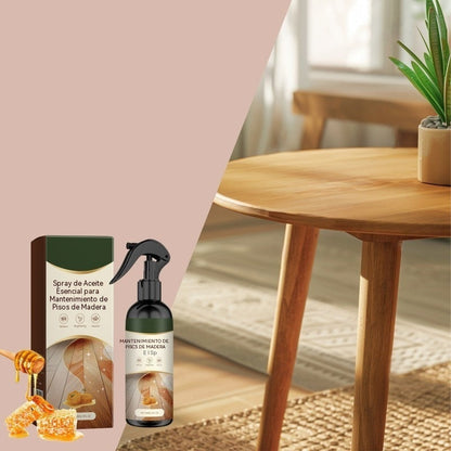 🏆 ¡Último día de la oferta especial! 🔥 Compra 1 y llévate 1 gratis 🎁 Spray de cera de abeja natural para el cuidado y renovación de suelos de madera.