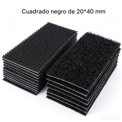 👍[50 unidades] Cierres de velcro de alta resistencia para cojines de sofá y alfombrillas de coche