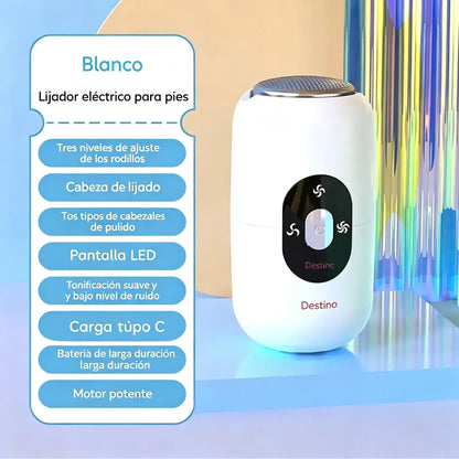 Nueva rueda eléctrica compacta 5 en 1 para pedicura automática.