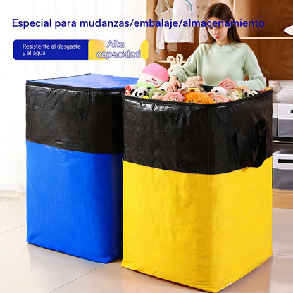 📦 ¡Compra 1 y llévate 1 gratis! 🧳 Bolsa de mudanza plegable: asas resistentes y duraderas y cierre de cremallera.