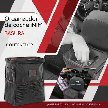 Cubo de basura organizador multiusos para coche INIM®