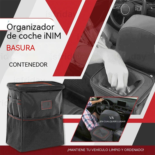 Cubo de basura organizador multiusos para coche INIM®