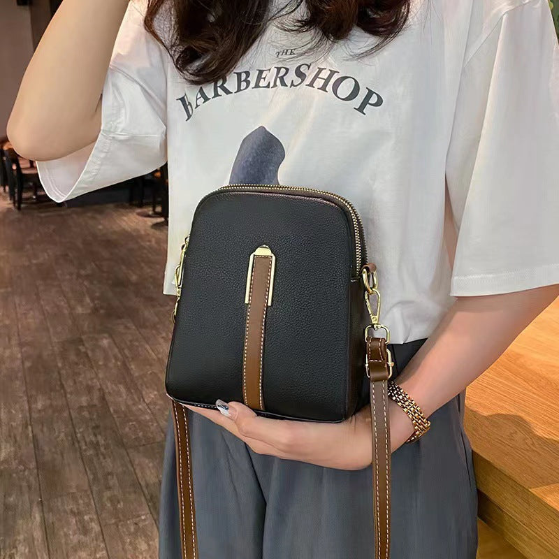 Bolsos de mujer modernos de piel auténtica