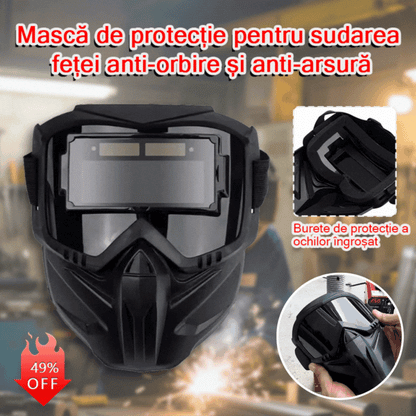 🔥🔥🔥🔥【Oferta especial】Casco de soldadura con oscurecimiento automático de cara completa