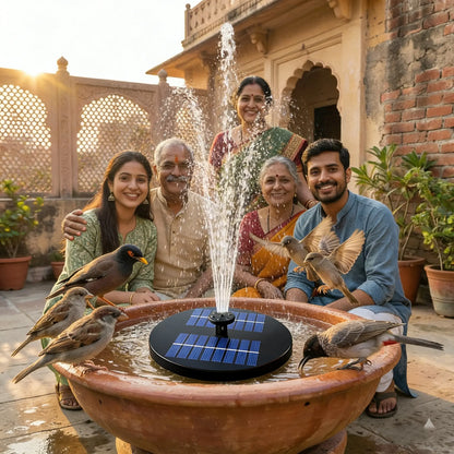 Bomba de fuente solar flotante: bomba de agua de alta eficiencia compatible con múltiples patrones de chorro.