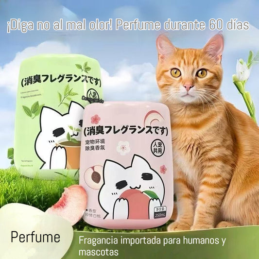 🐱🐶Desodorante para mascotas, apto para gatos y perros, tanto para humanos como para animales.