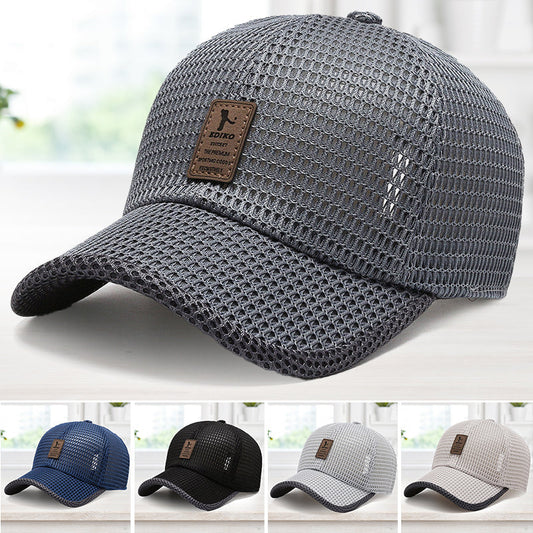 📉【3 piezas】 🧢Gorra de béisbol ligera y transpirable para el verano.