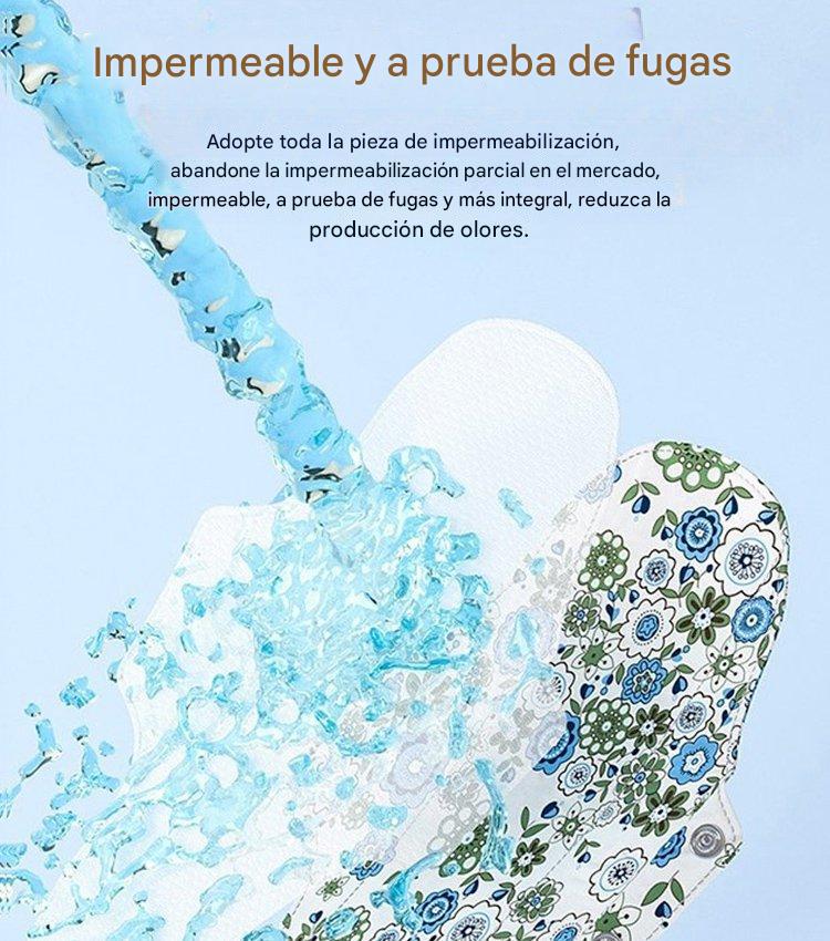 🔥🌈【Compre 3 y obtenga 2 gratis】Almohadilla antibacteriana de algodón y grafeno lavable