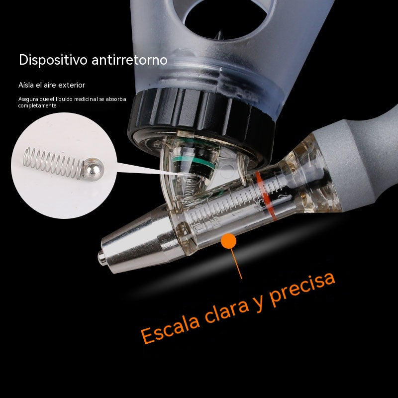 🐖🐖Jeringas ajustables automáticamente para cerdos, pollos, ganado vacuno y ovejas