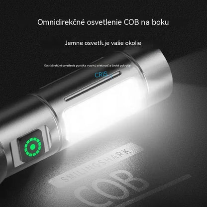 🔦 Multifunkční LED svítilna se zoomem