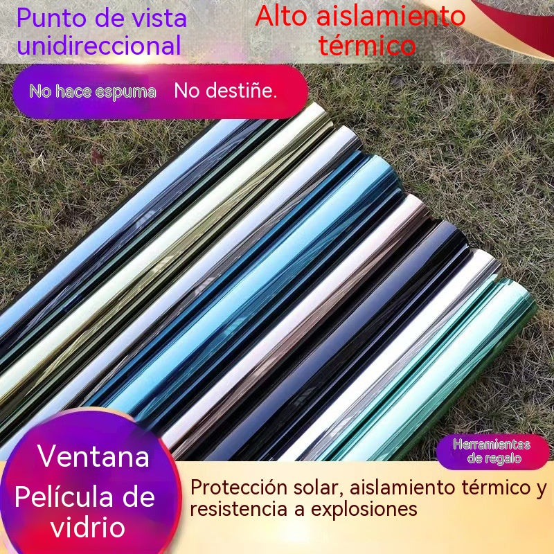 [150CM*200CM] ☀️ Lámina aislante térmica para privacidad – Protección UV, fácil aplicación y perfecta para el hogar y la oficina 🏠
