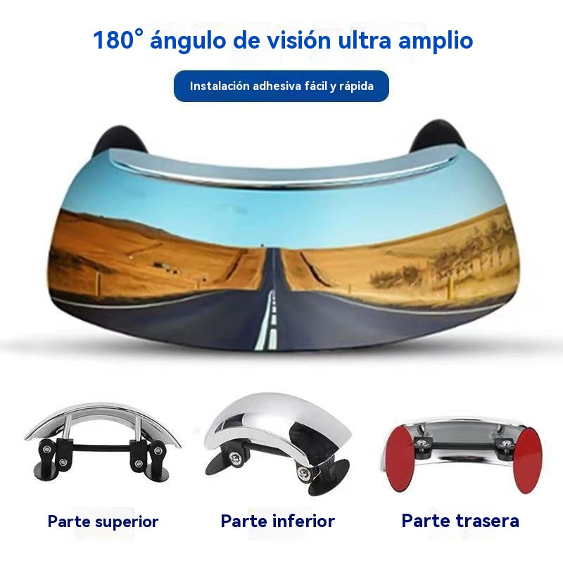 🏍️Espejo retrovisor ultra gran angular de 180 grados para motocicleta🏍️