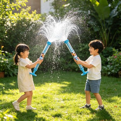 🌈 Pistola de agua arcoíris brillante | ¡Diversión veraniega que explota como por arte de magia! ✨
