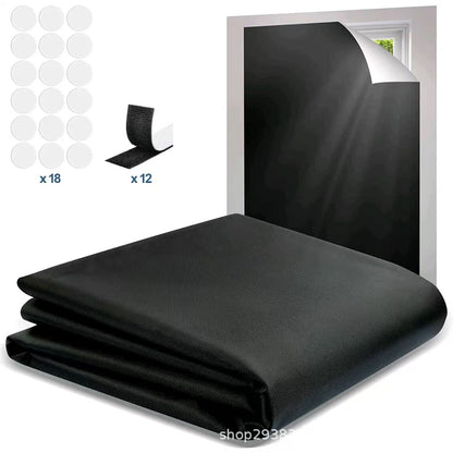 🌙 Sueño en completa oscuridad | Cortinas opacas magnéticas | Fácil instalación y reutilizables 😴