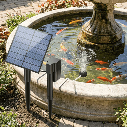 💦¡Alimentado por energía solar, dale vida a tu estanque!
