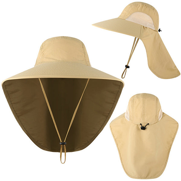 🔥【Compra 1 y llévate 1 gratis】 🔥Sombrero solar universal con protección UV para exteriores