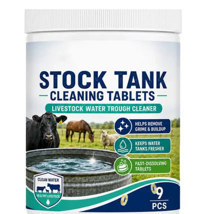 Compra 1 y llévate 1 gratis🔥🐄💧Pastillas de limpieza de rápida disolución para tanques y bebederos de animales