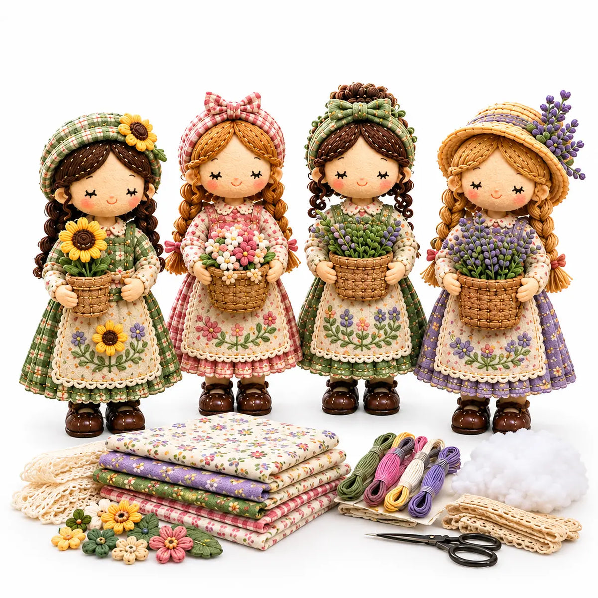 Utolsó nap: Élvezd a 49% kedvezményt! Miniatűr patchwork készlet a Miniature World sorozatból.