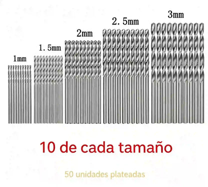 🏭⚒️ Broca con revestimiento de titanio, perforación duradera en madera, metal y plástico, ideal para proyectos de bricolaje profesionales ✨