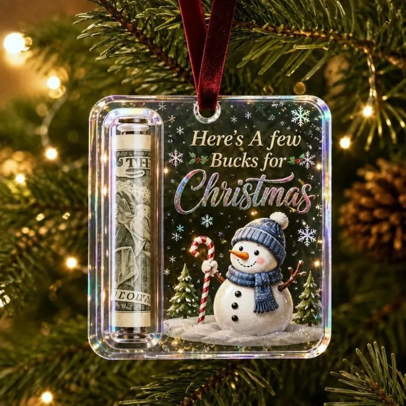 ✨4 artículos por 31 euros🎄Cartera con etiqueta colgante, regalo de decoración para el árbol de Navidad