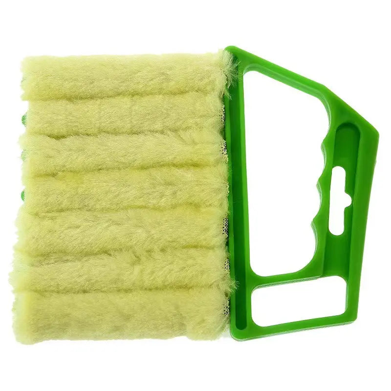 【2 pieza】Cepillo de limpieza de microfibra multifuncional —ideal para persianas, rejillas de aire acondicionado y rendijas— para eliminar el polvo sin esfuerzo.