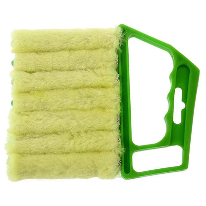 【2 pieza】Cepillo de limpieza de microfibra multifuncional —ideal para persianas, rejillas de aire acondicionado y rendijas— para eliminar el polvo sin esfuerzo.