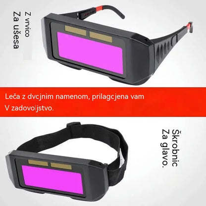 Zaščitna očala za varjenje proti obloku, varilska očala, ki spreminjajo barvo.