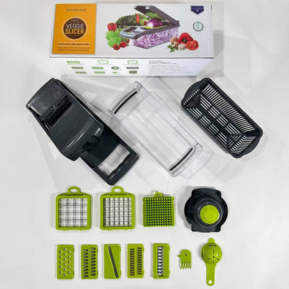 Cortador de verduras multifuncional 16 en 1