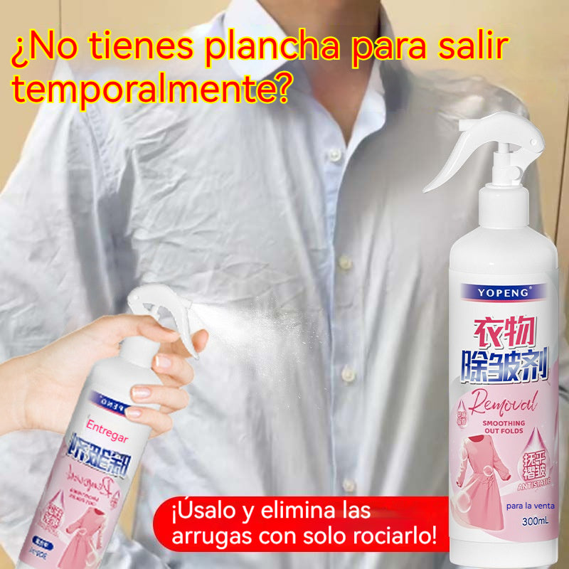 🥳¡OFERTAS INCREÍBLES 2026!🥳💞¡MÁS DE 50.000 VENDIDOS!👔❤️‍🔥 ¡50% DE DESCUENTO! Spray antiarrugas multifuncional: elimina las arrugas en minutos. Elimina los olores, es suave con los tejidos. ¡No necesita planchado! Imprescindible para viajar. 👕✨