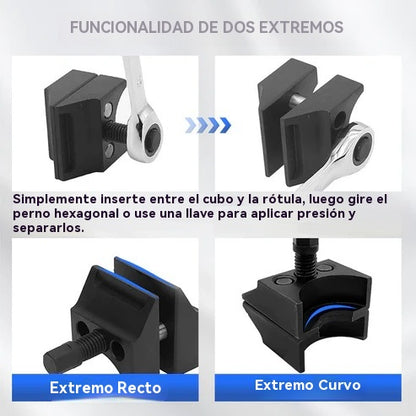 🚗 Herramienta expansora y separadora de suspensión automotriz de doble cabeza – fácil, segura y eficiente🔥