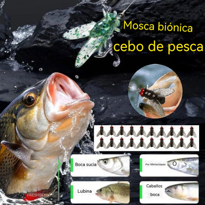 🔥【20 piezas 24 euros】Cebo para moscas biónico