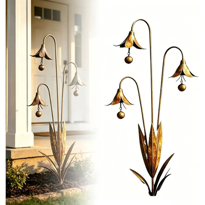 50%OFF🌸Triple Bluebells Garden Stake