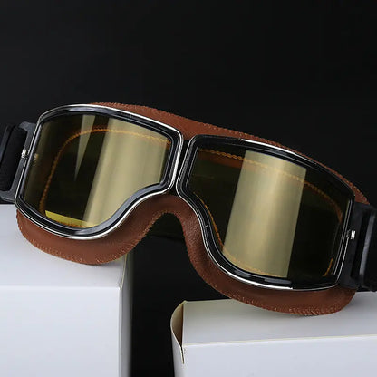 Gafas estilo Harley retro, viseras para cascos de motocicleta