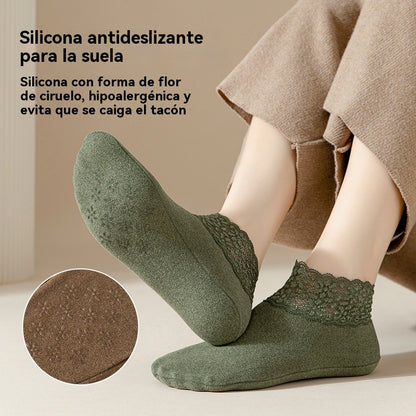 🔥🔥🧦【8 pares】Calcetines deportivos de encaje informales antiolor y absorbentes del sudor